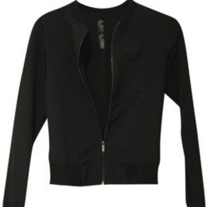 90 Degrees Black Zip Up Jacket